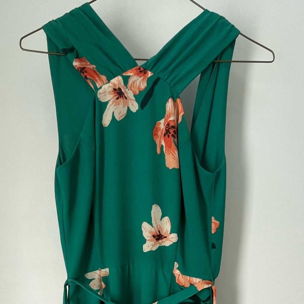 Wilfred Aubert dress, green floral. Worn once. - Picture 2 of 3
